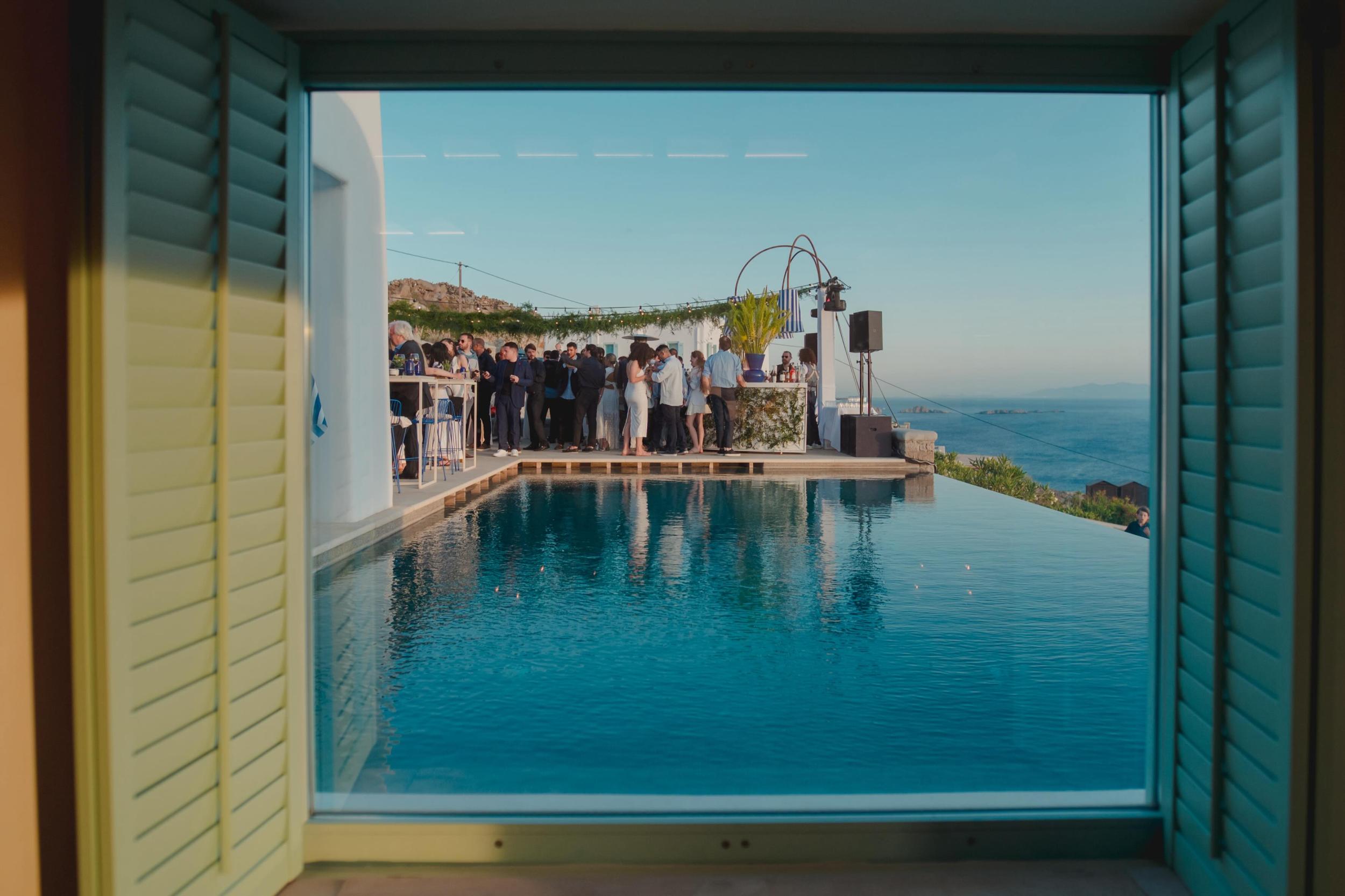 E&G Mykonos pre-wedding & wedding - Image 25